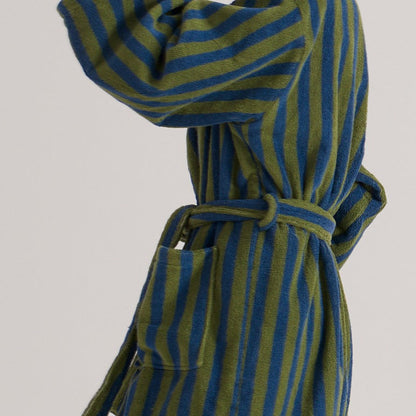 Beach Villa Striped Bathrobe Unisex Collection