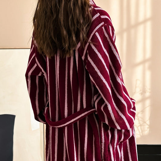Lisbon Stripe Bathrobe Unisex Collection
