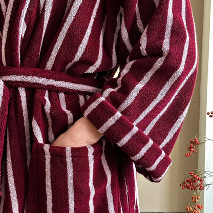 Lisbon Stripe Bathrobe Unisex Collection