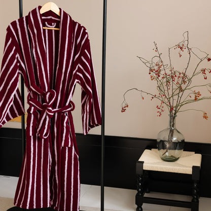 Lisbon Stripe Bathrobe Unisex Collection