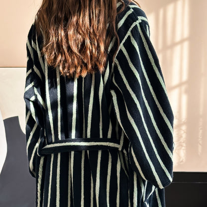 Lisbon Stripe Bathrobe Unisex Collection