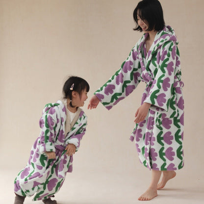 Tulip Heart Bathrobe